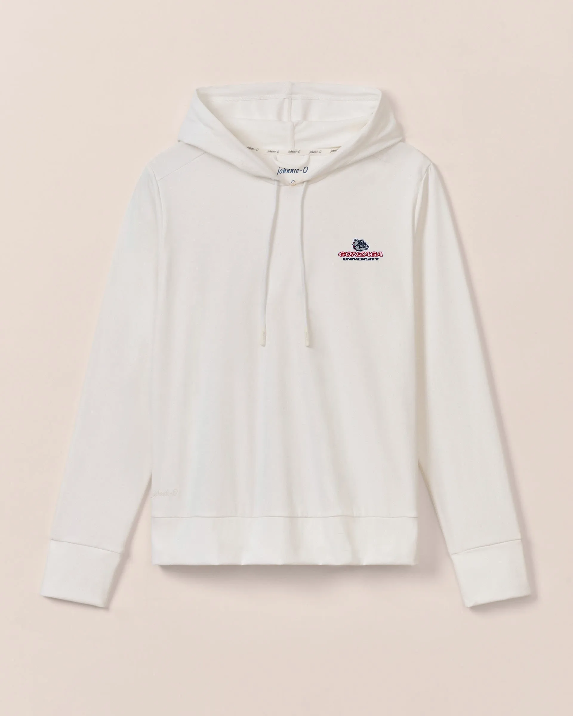 Women's Gonzaga Nalla Performance Hoodie - Script Logo sold by Johnnie-O