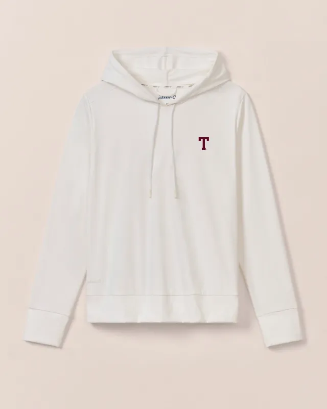 Women's Texas A&M Nalla Performance Hoodie - Vault Logo sold by Johnnie-O