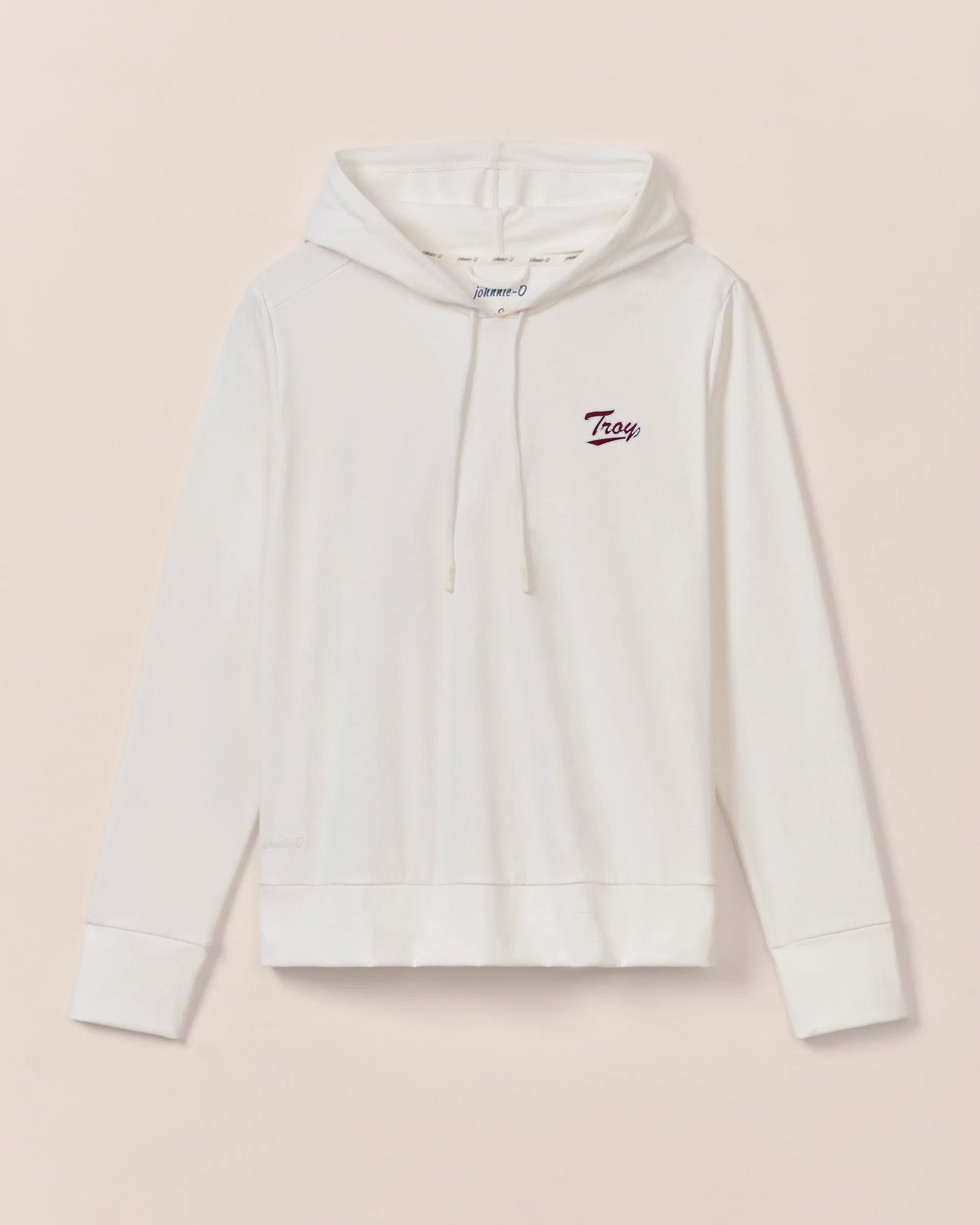 Women's Troy Nalla Performance Hoodie - Script Logo sold by Johnnie-O