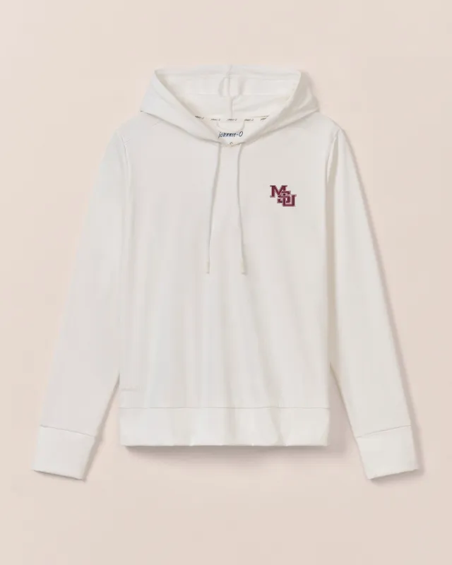 Women's Mississippi State Nalla Performance Hoodie - Vault Logo sold by Johnnie-O