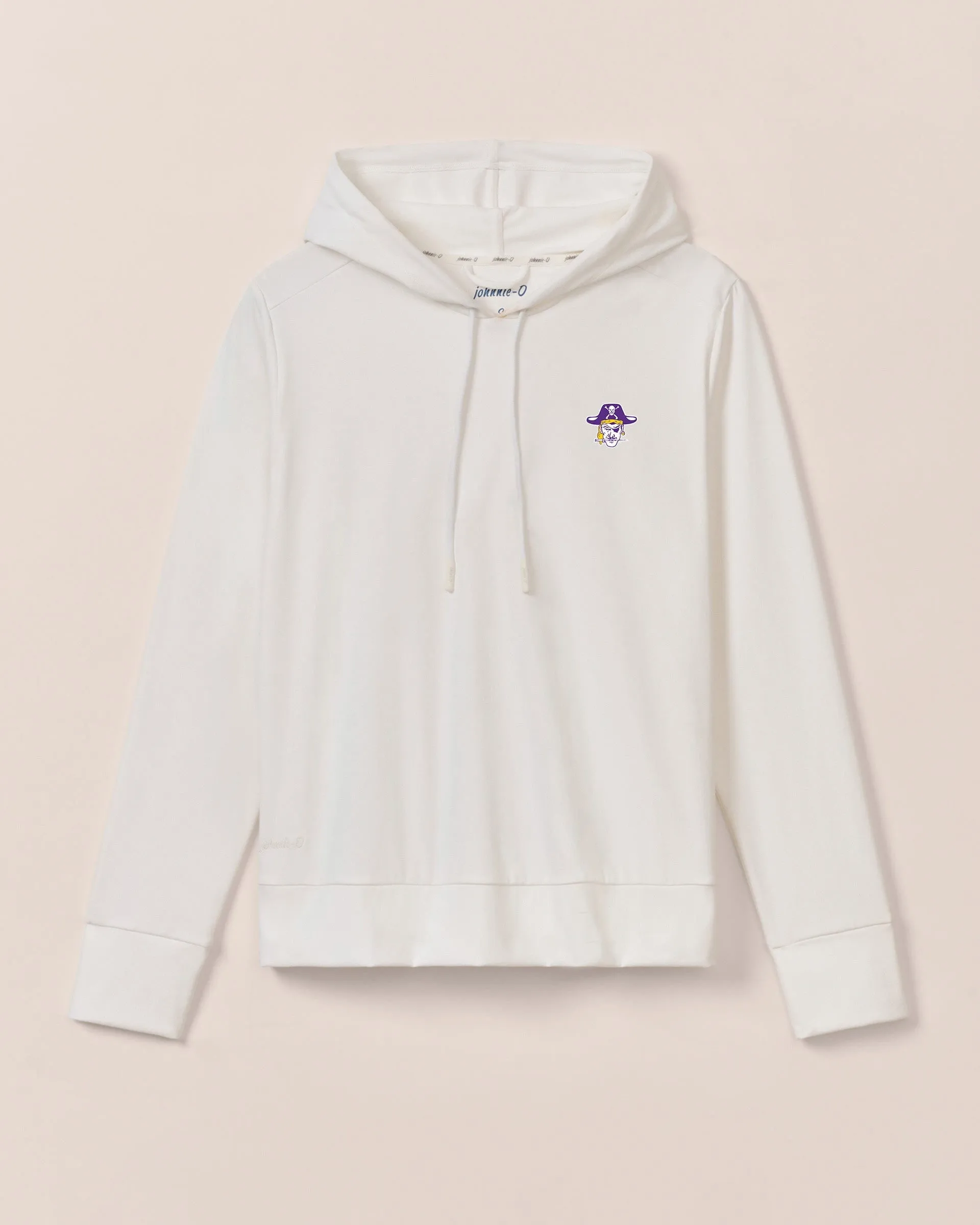 Women's East Carolina Nalla Performance Hoodie - Vault Logo sold by Johnnie-O