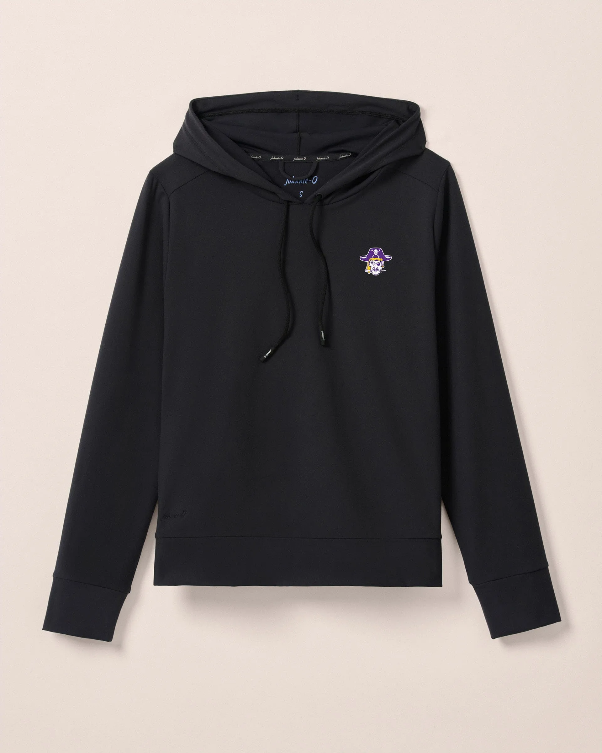 Women's East Carolina Nalla Performance Hoodie - Vault Logo sold by Johnnie-O product image thumbnail 2