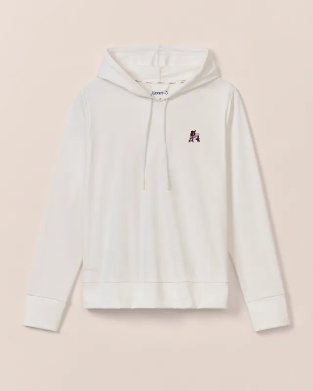 Women's Arkansas Nalla Performance Hoodie - Vault Logo sold by Johnnie-O