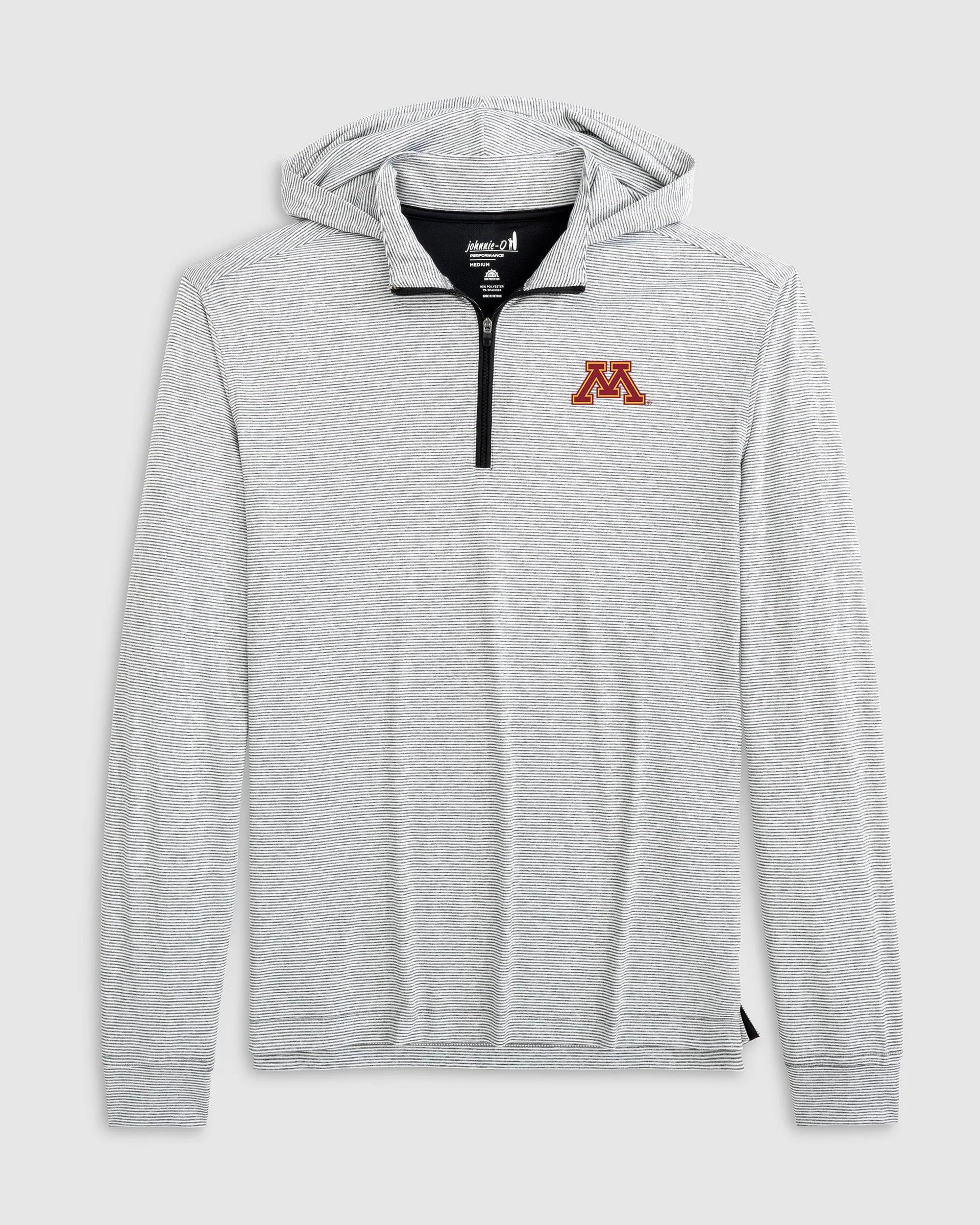 Minnesota Hybrid Performance Hoodie sold by Johnnie-O