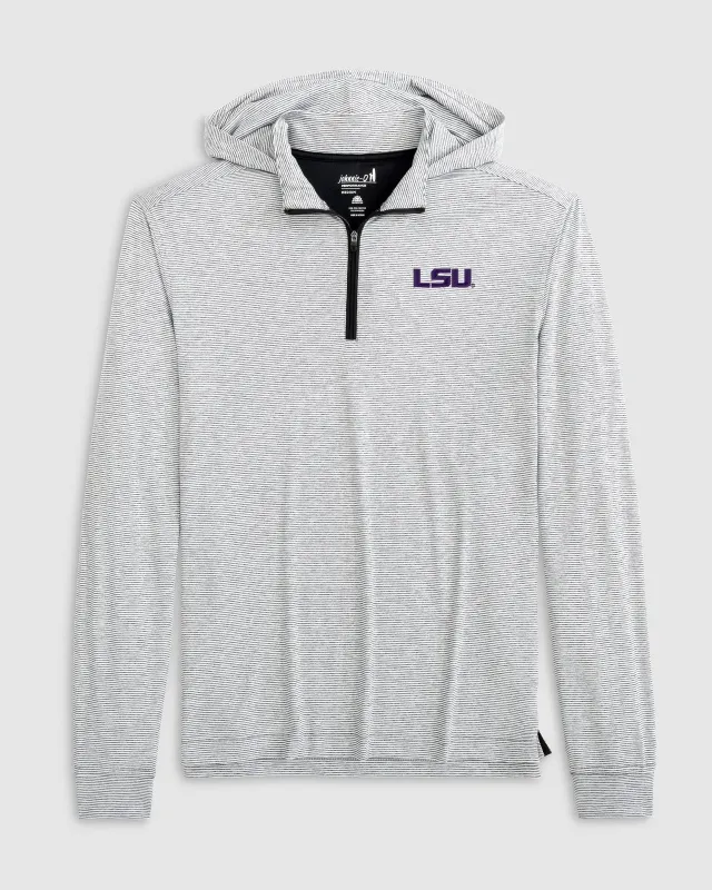 Louisiana State Hybrid Performance Hoodie made by Johnnie-O