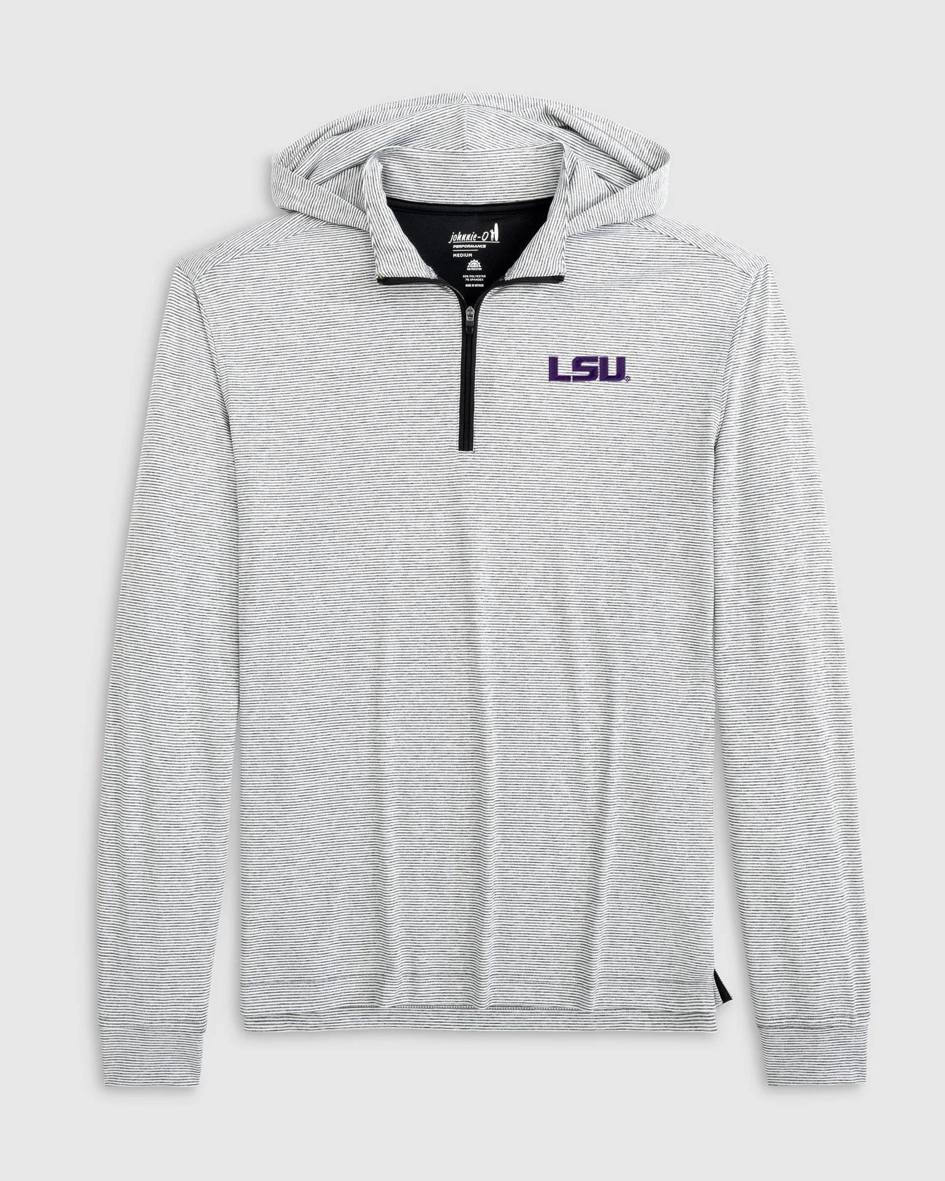 Louisiana State Hybrid Performance Hoodie sold by Johnnie-O