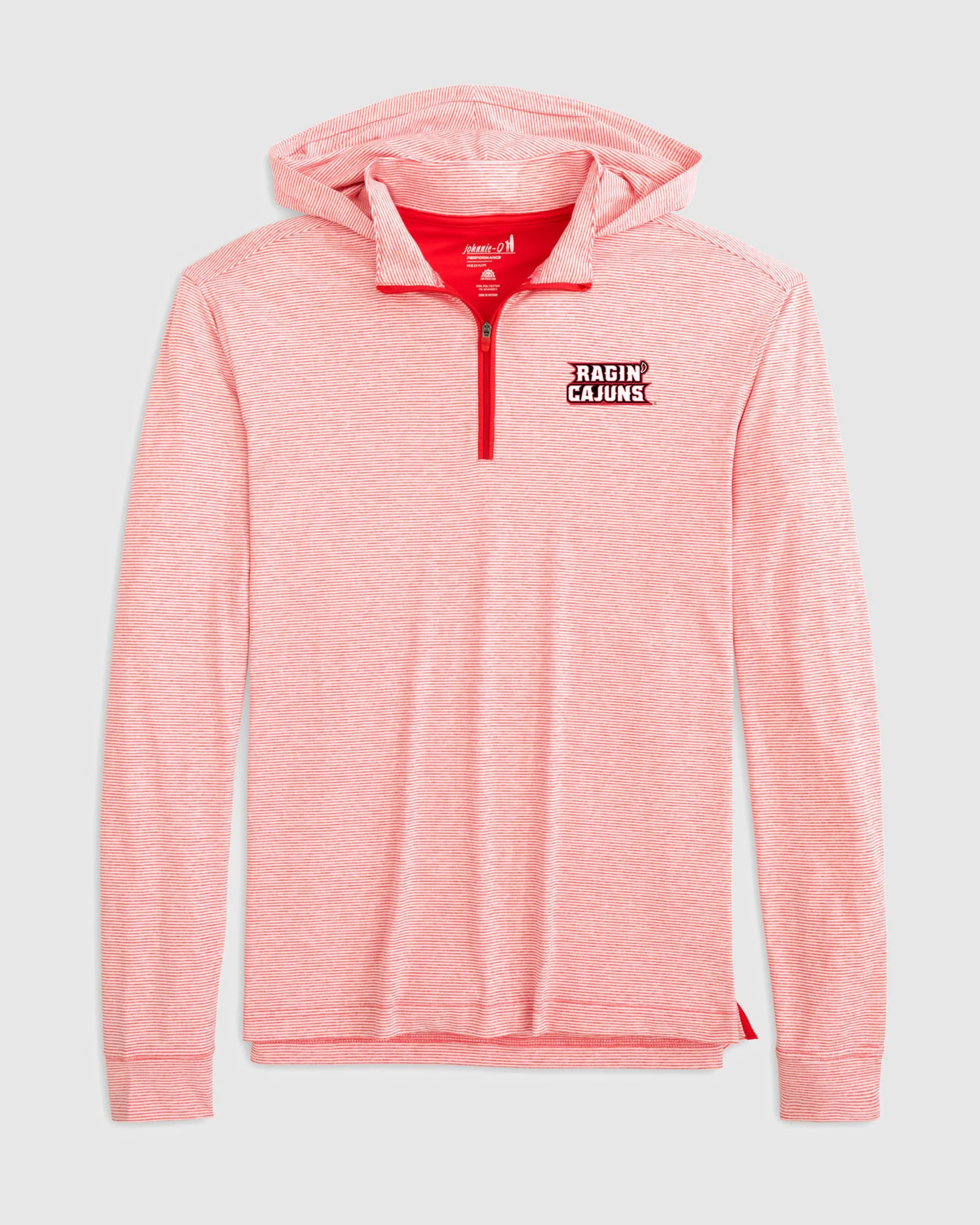 Louisiana Lafayette Hybrid Performance Hoodie sold by Johnnie-O