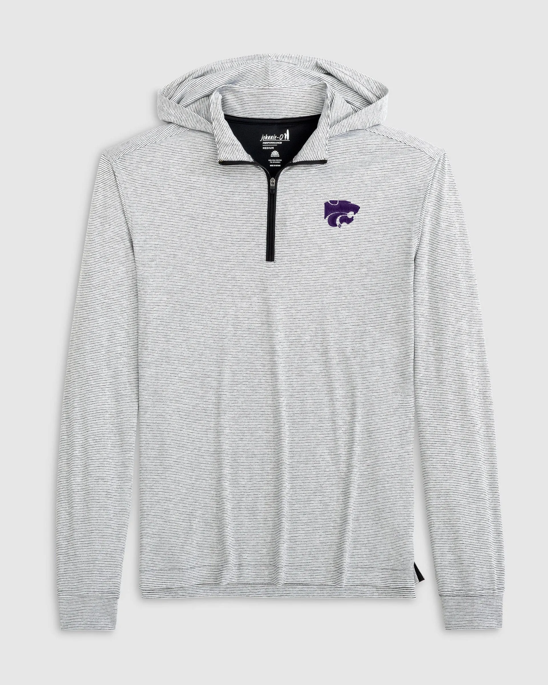 Kansas State Hybrid Performance Hoodie sold by Johnnie-O