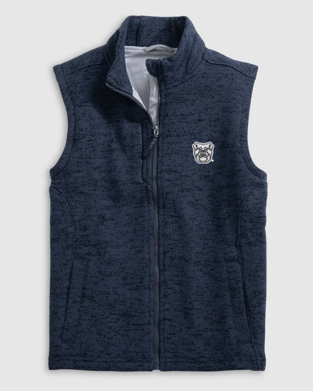 Butler Denalis Performance Fleece Vest Jr. sold by Johnnie-O