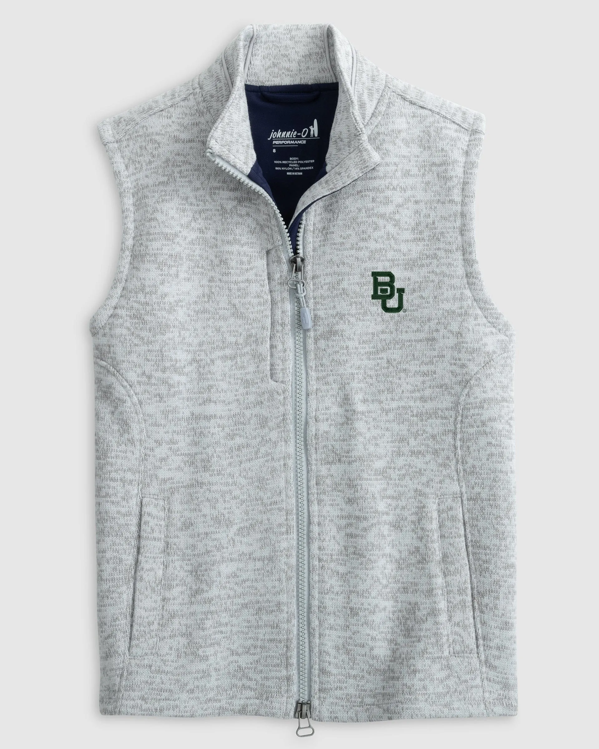 Baylor Denalis Performance Fleece Vest Jr. sold by Johnnie-O product image thumbnail 2