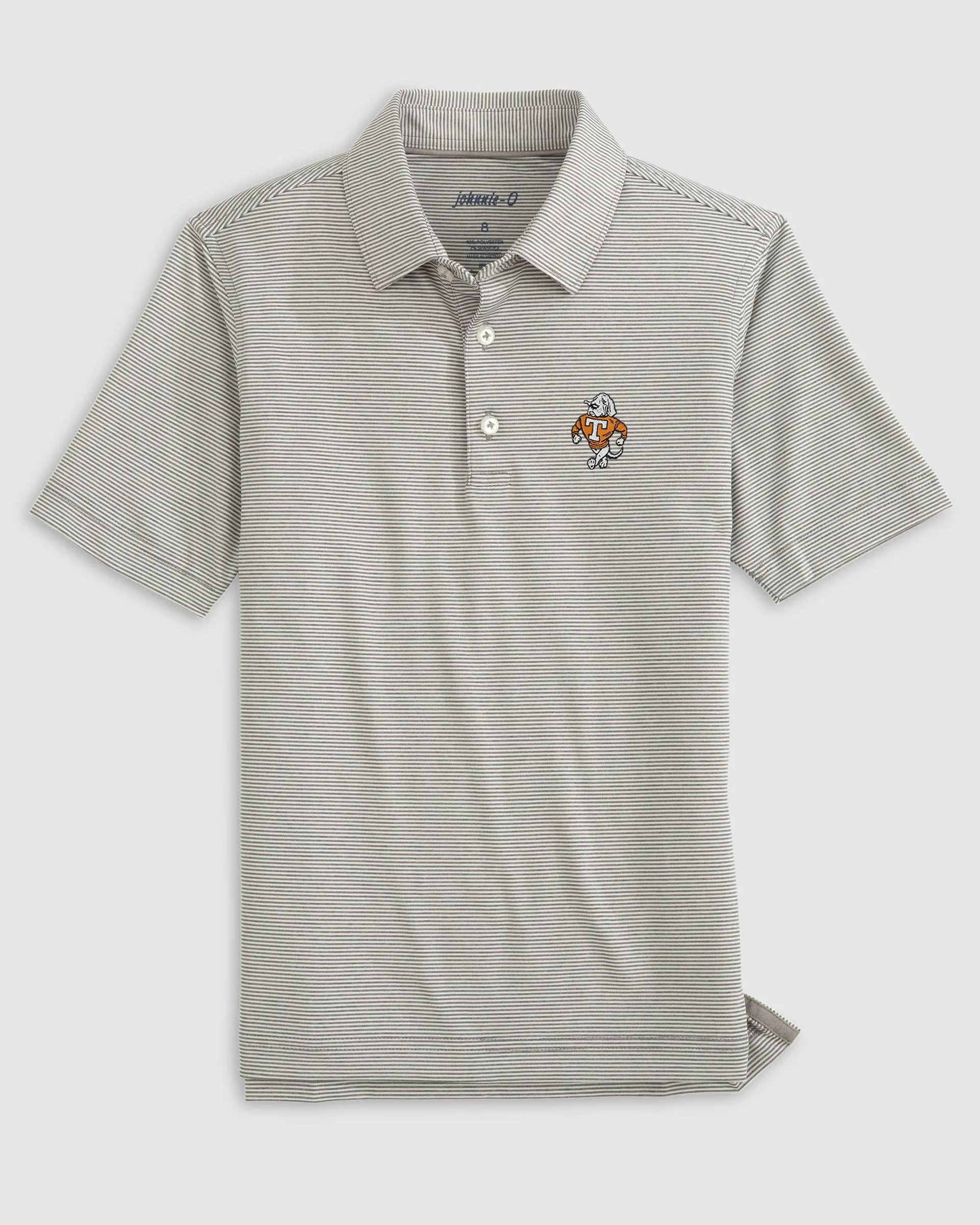 Tennessee Lyndonn Striped Performance Jersey Polo Jr. - Vault Logo sold by Johnnie-O product image thumbnail 4
