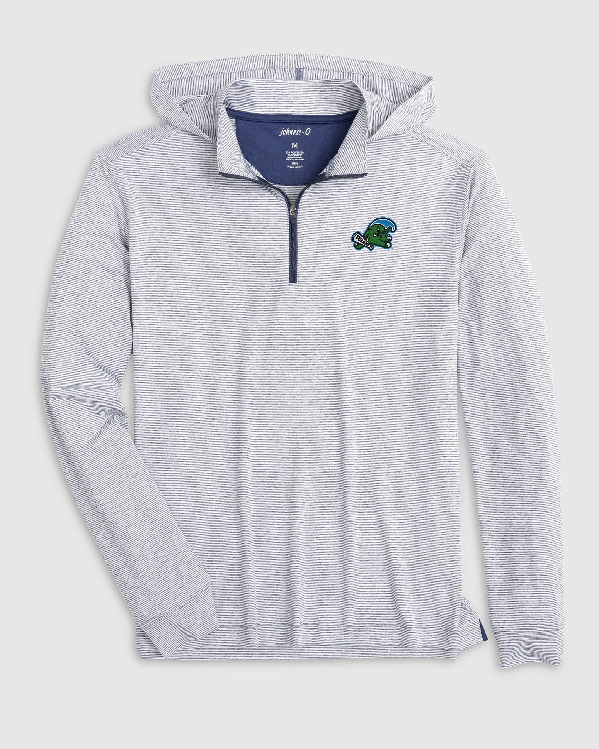 Tulane Hybrid Performance Hoodie - Angry Wave Logo sold by Johnnie-O product image thumbnail 2