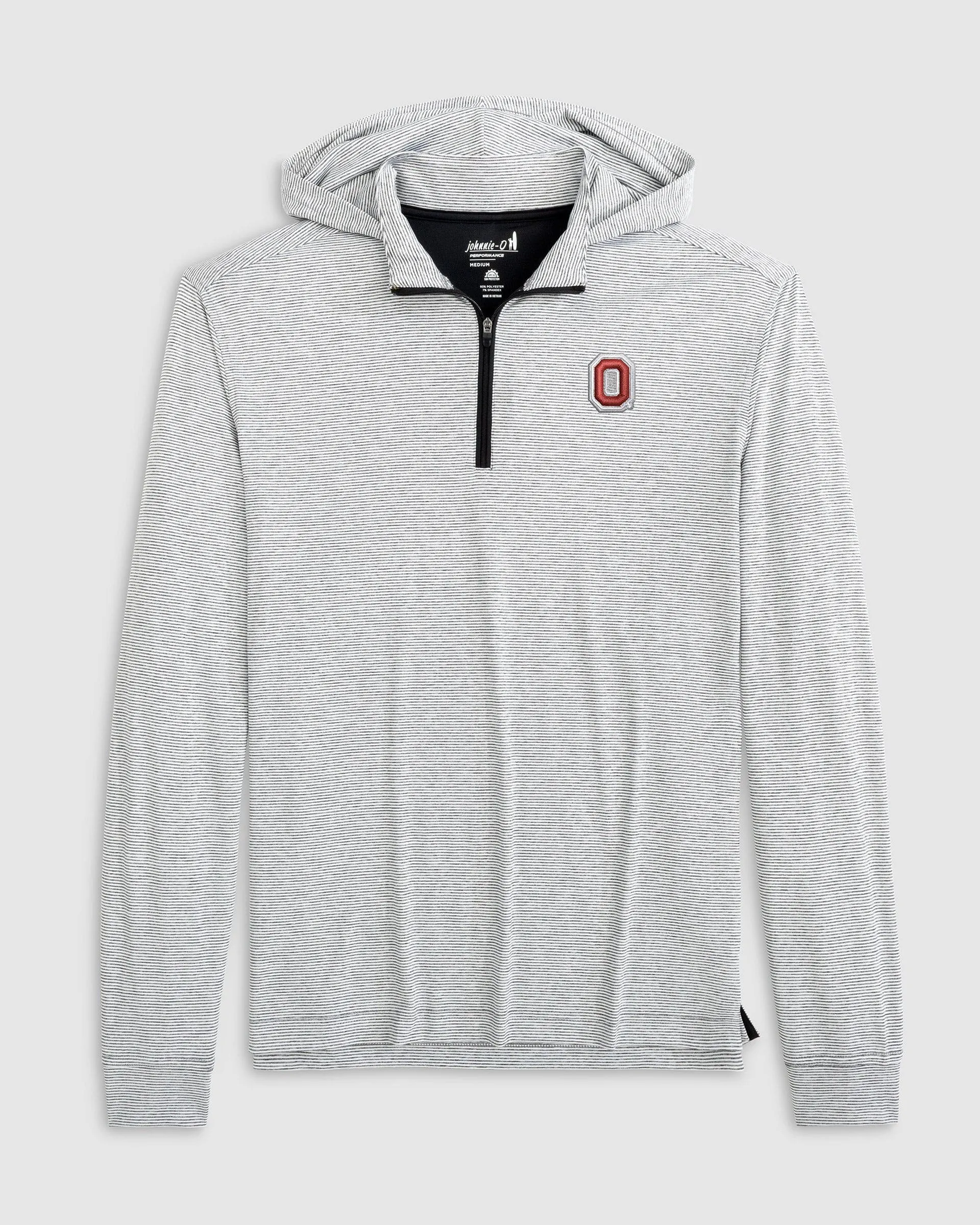 Ohio State Hybrid Performance Hoodie - O Logo sold by Johnnie-O