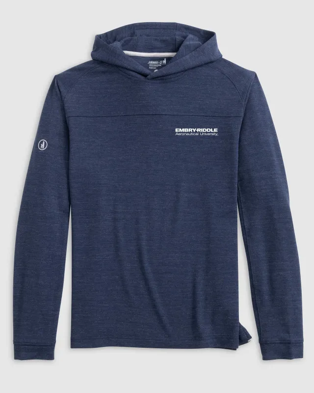 Embry-Riddle Remmy Lightweight Performance Hoodie sold by Johnnie-O