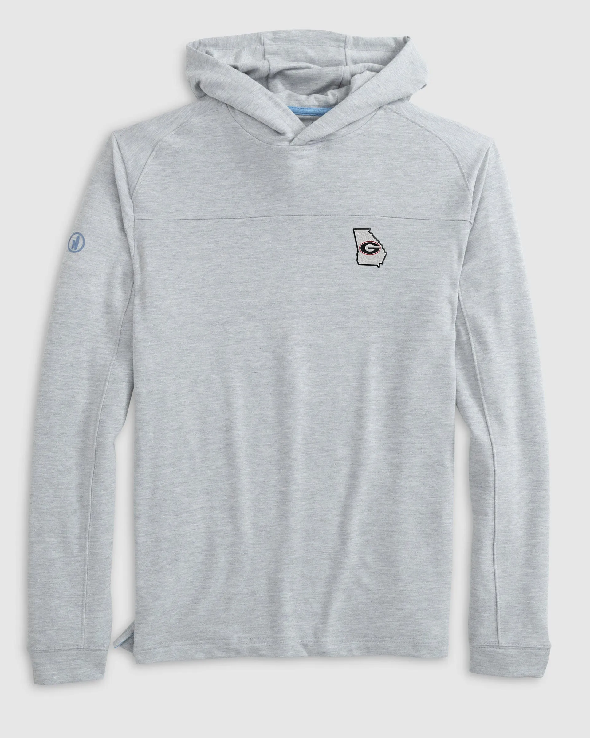 Georgia Remmy Lightweight Performance Hoodie - State Logo sold by Johnnie-O product image thumbnail 2