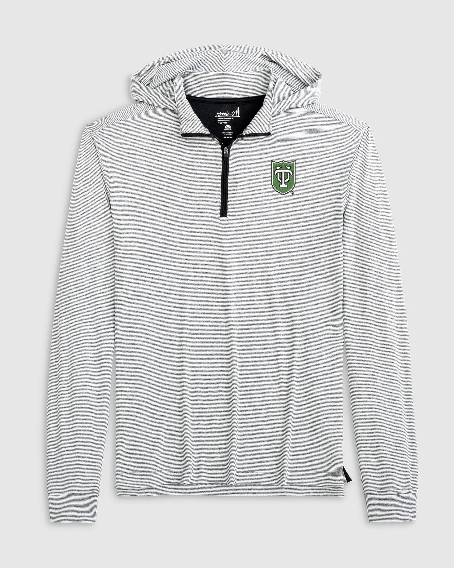 Tulane Hybrid Performance Hoodie sold by Johnnie-O