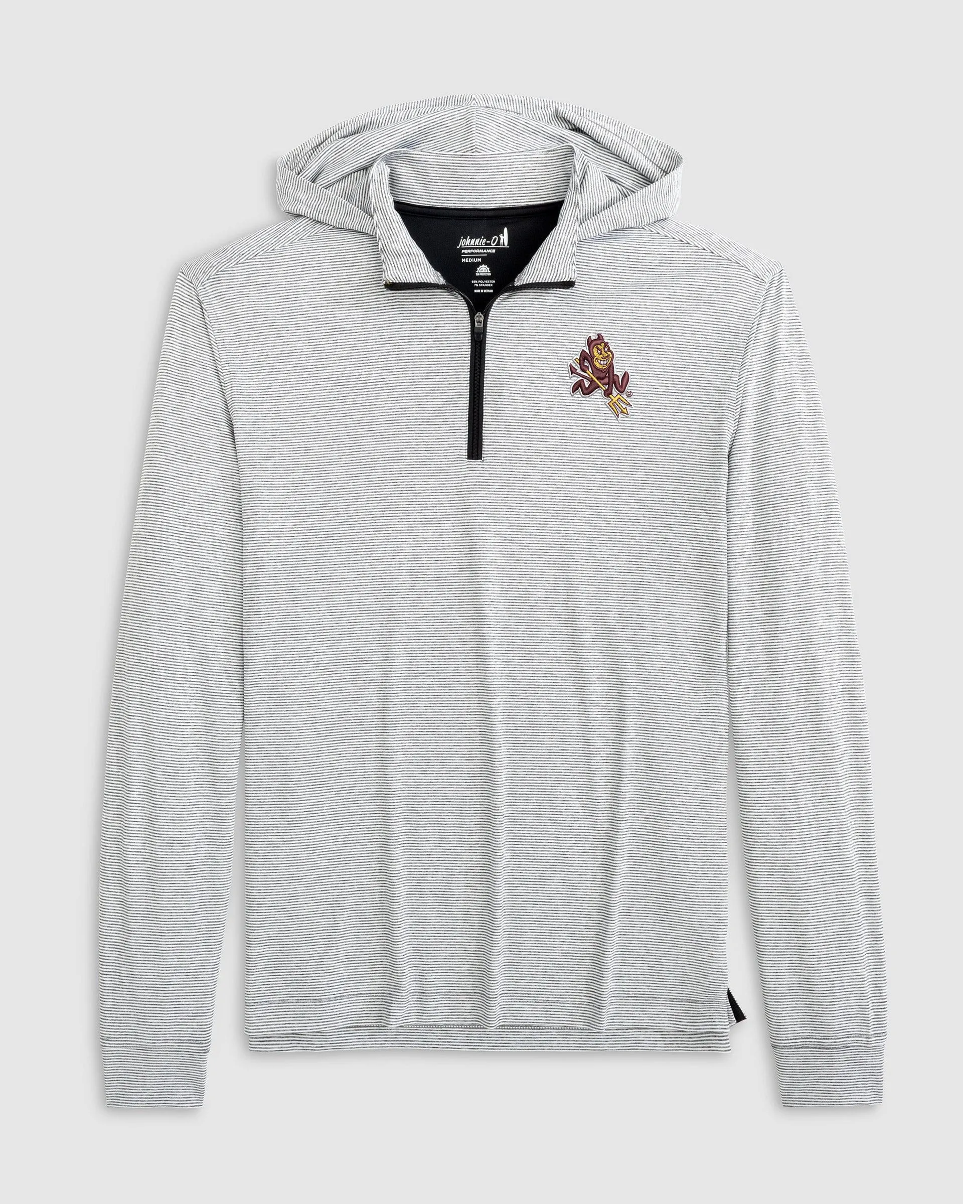 Arizona State Hybrid Performance Hoodie - Sparky Logo sold by Johnnie-O