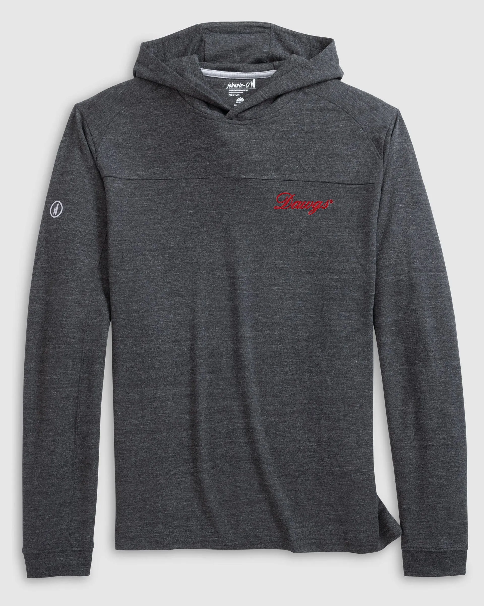 Georgia Remmy Lightweight Performance Hoodie - Script Logo sold by Johnnie-O