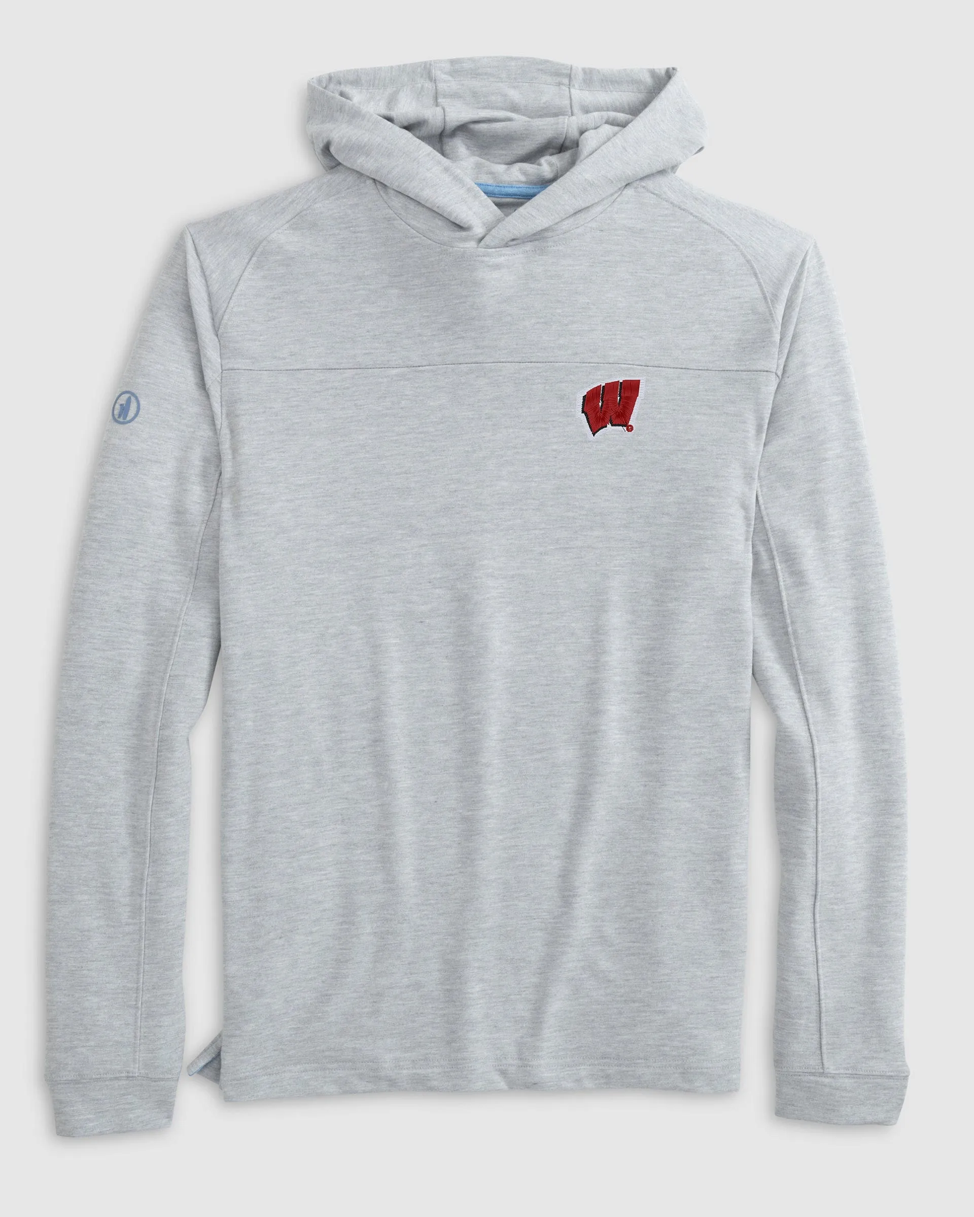 Wisconsin Remmy Lightweight Performance Hoodie sold by Johnnie-O product image thumbnail 2