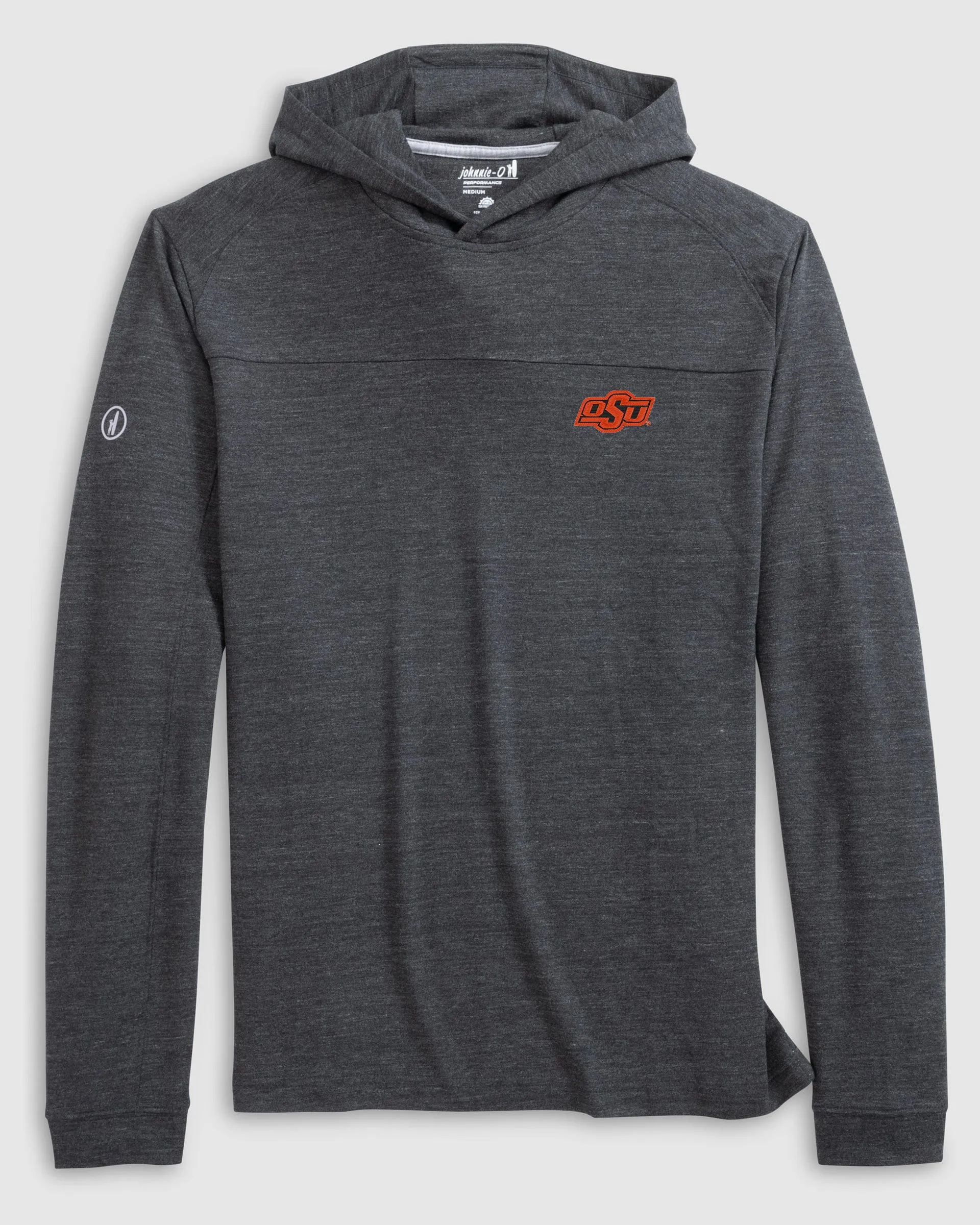 Oklahoma State Remmy Lightweight Performance Hoodie sold by Johnnie-O