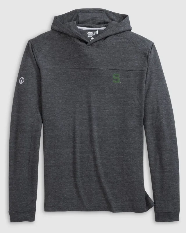 Michigan State Remmy Lightweight Performance Hoodie - S Logo sold by Johnnie-O