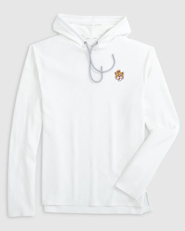 Louisiana State Hoppin Performance Hoodie - Vault Logo sold by Johnnie-O
