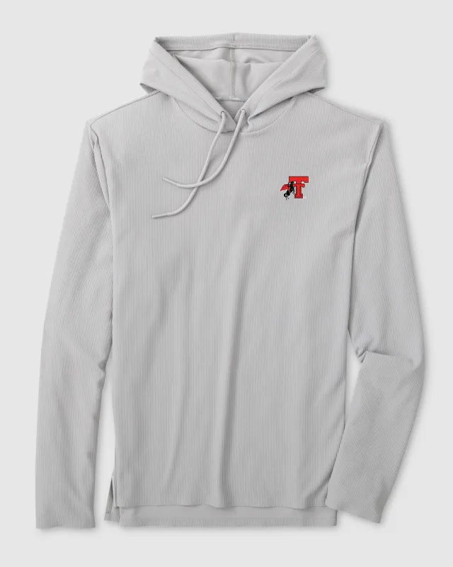 Texas Tech Hoppin Performance Hoodie - Vault Logo sold by Johnnie-O