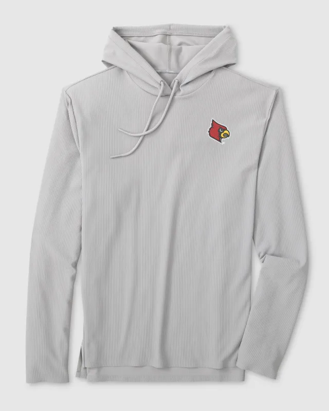 Louisville Hoppin Performance Hoodie sold by Johnnie-O