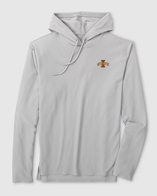 Iowa State Hoppin Performance Hoodie sold by Johnnie-O