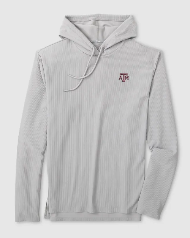 Texas A&M Hoppin Performance Hoodie sold by Johnnie-O