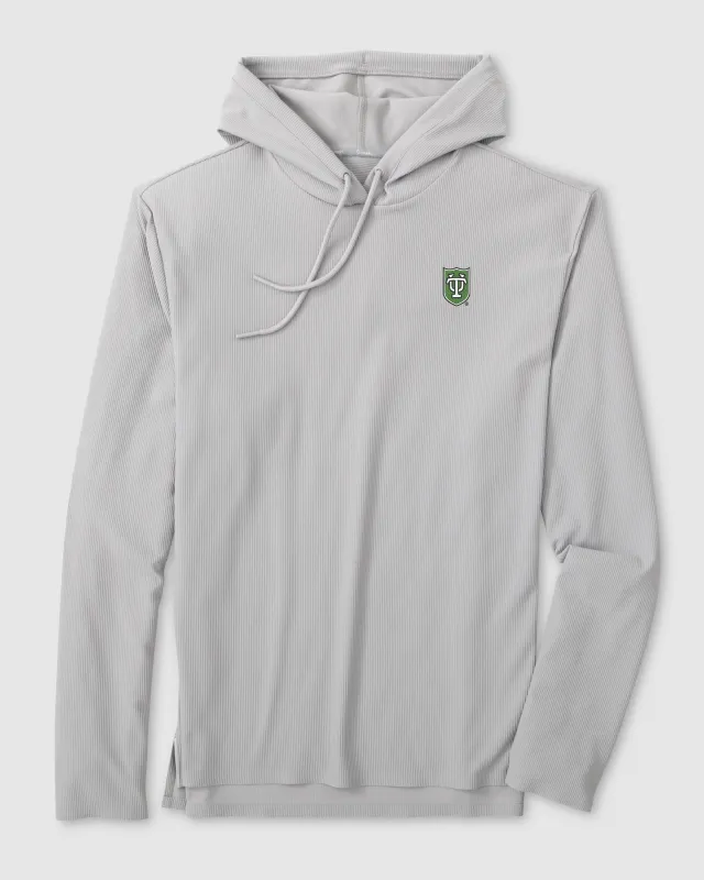 Tulane Hoppin Performance Hoodie sold by Johnnie-O