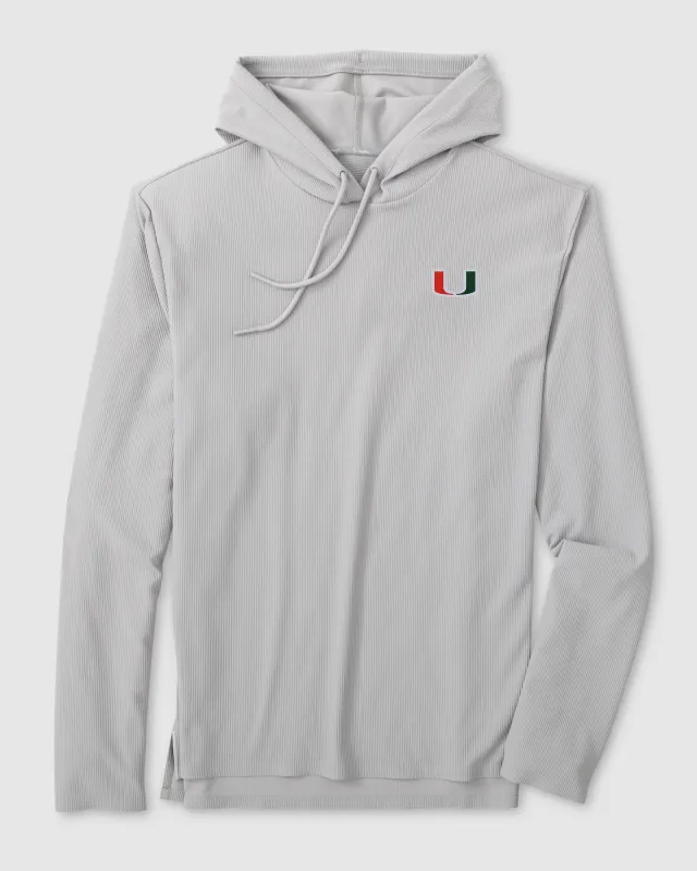 Miami Hoppin Performance Hoodie sold by Johnnie-O