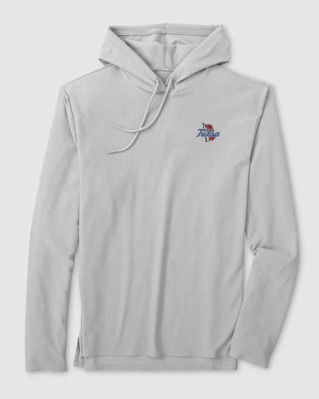Tulsa Hoppin Performance Hoodie sold by Johnnie-O
