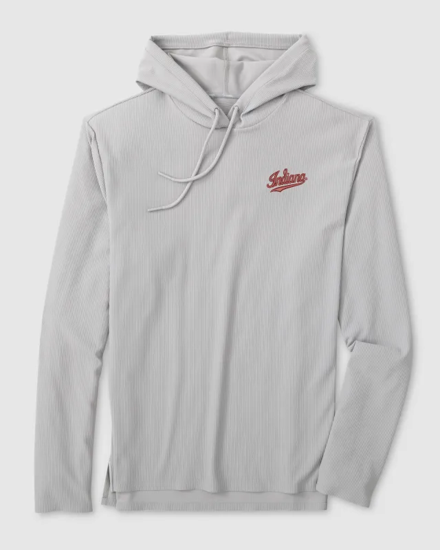 Indiana Hoppin Performance Hoodie - Indiana Logo sold by Johnnie-O