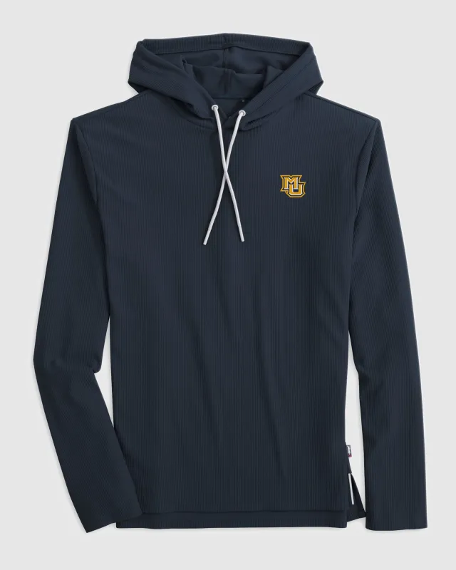 Marquette Hoppin Performance Hoodie sold by Johnnie-O