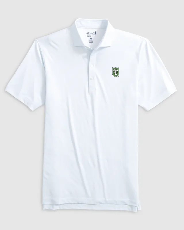 Tulane Slade Performance Jersey Polo sold by Johnnie-O
