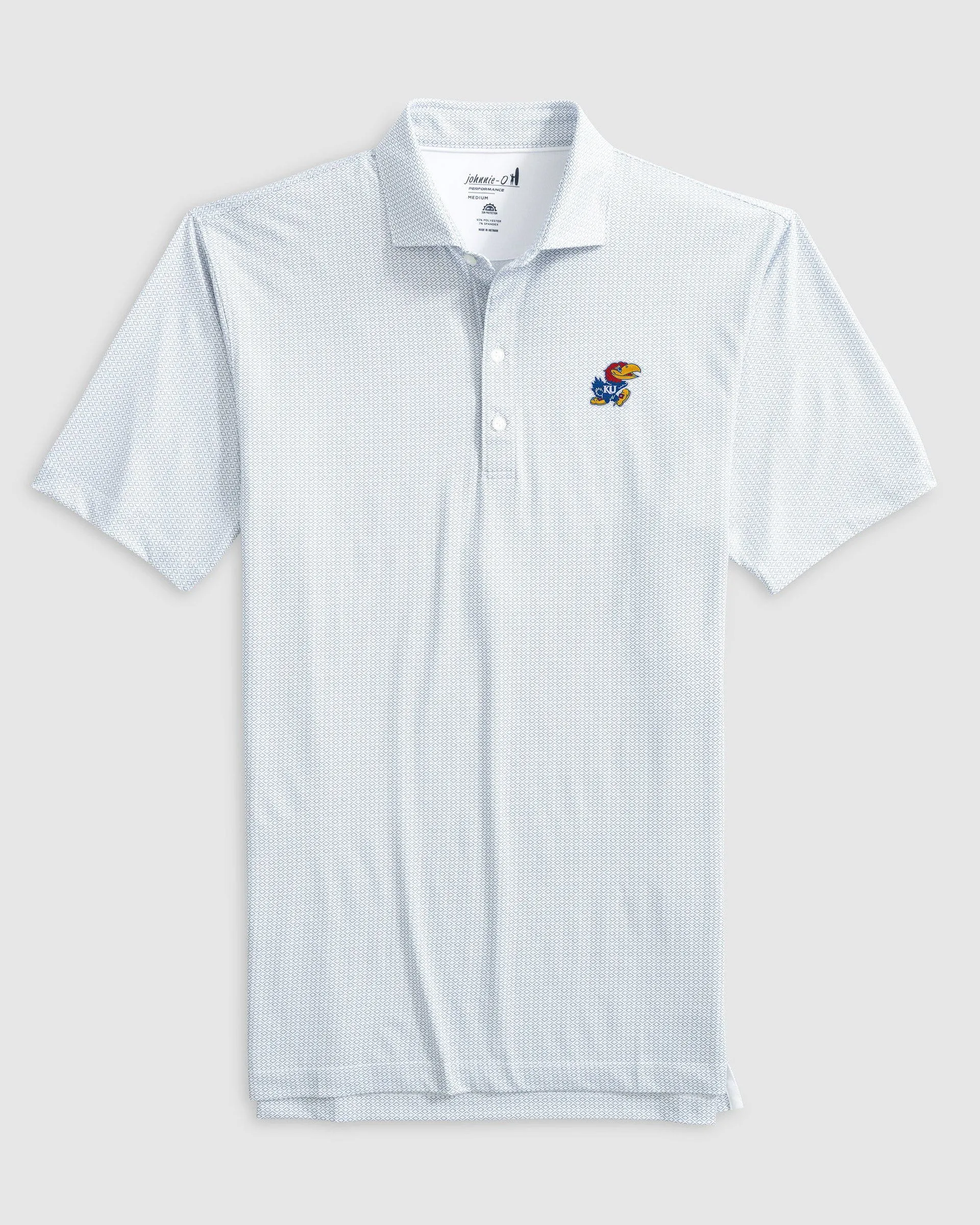 Kansas Slade Performance Jersey Polo sold by Johnnie-O product image thumbnail 3