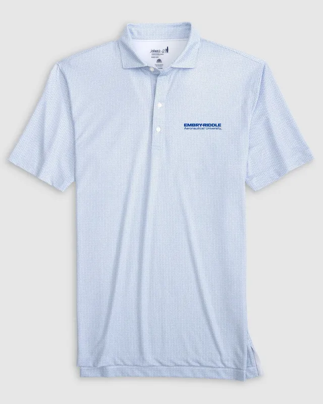 Embry-Riddle Slade Performance Jersey Polo sold by Johnnie-O