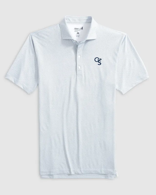 Georgia Southern Slade Performance Jersey Polo - Flag Logo sold by Johnnie-O