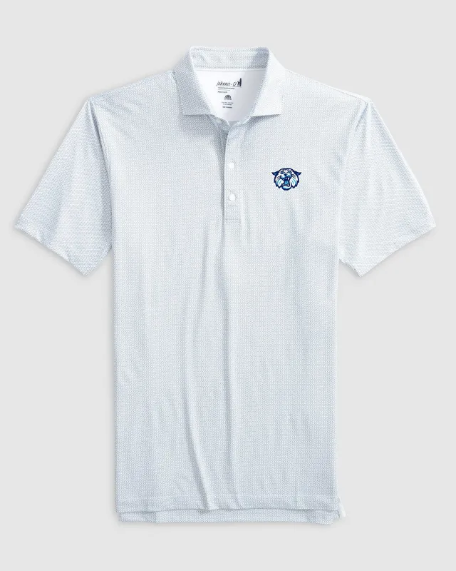 Villanova Slade Performance Jersey Polo - Wildcat Logo sold by Johnnie-O