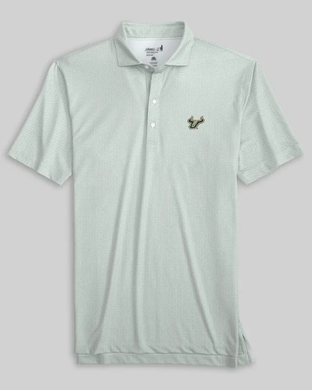 South Florida Slade Performance Jersey Polo sold by Johnnie-O