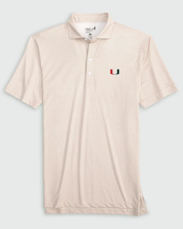 Miami Slade Performance Jersey Polo sold by Johnnie-O