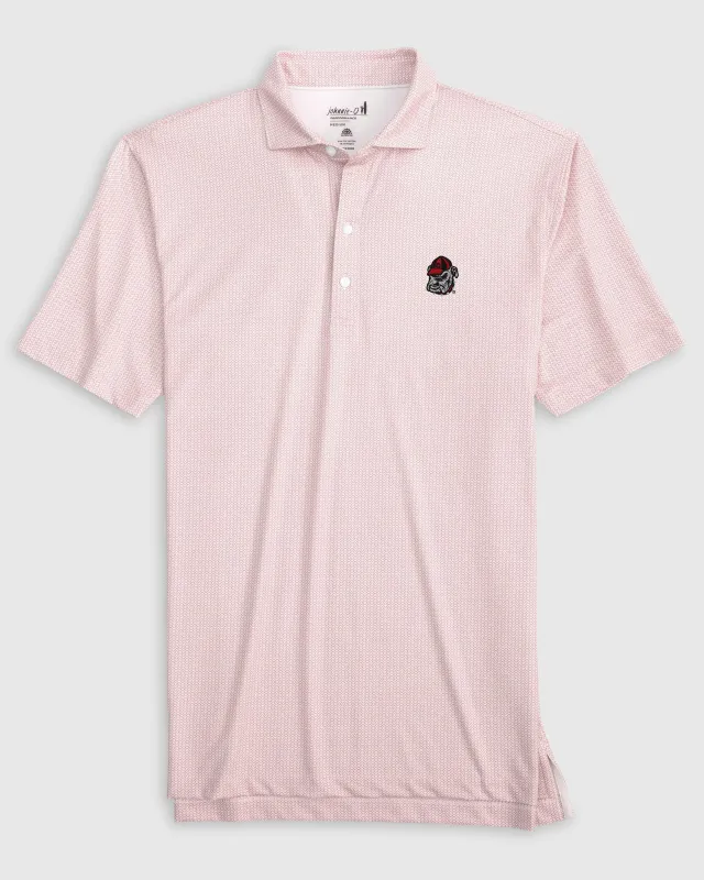 Georgia Slade Performance Jersey Polo - Bulldog Head Logo sold by Johnnie-O