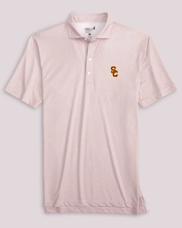 Southern California Slade Performance Jersey Polo sold by Johnnie-O