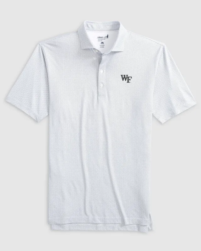 Wake Forest Slade Performance Jersey Polo sold by Johnnie-O