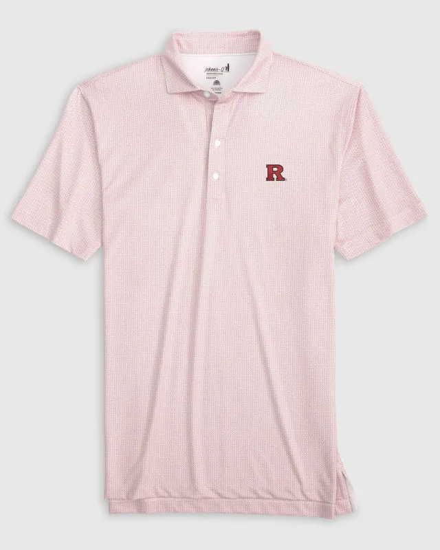 Rutgers Slade Performance Jersey Polo sold by Johnnie-O