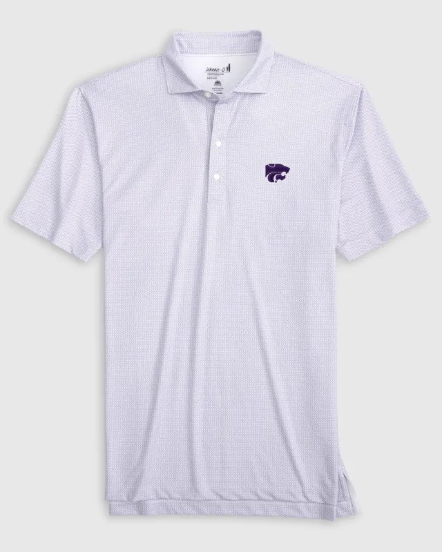 Kansas State Slade Performance Jersey Polo sold by Johnnie-O