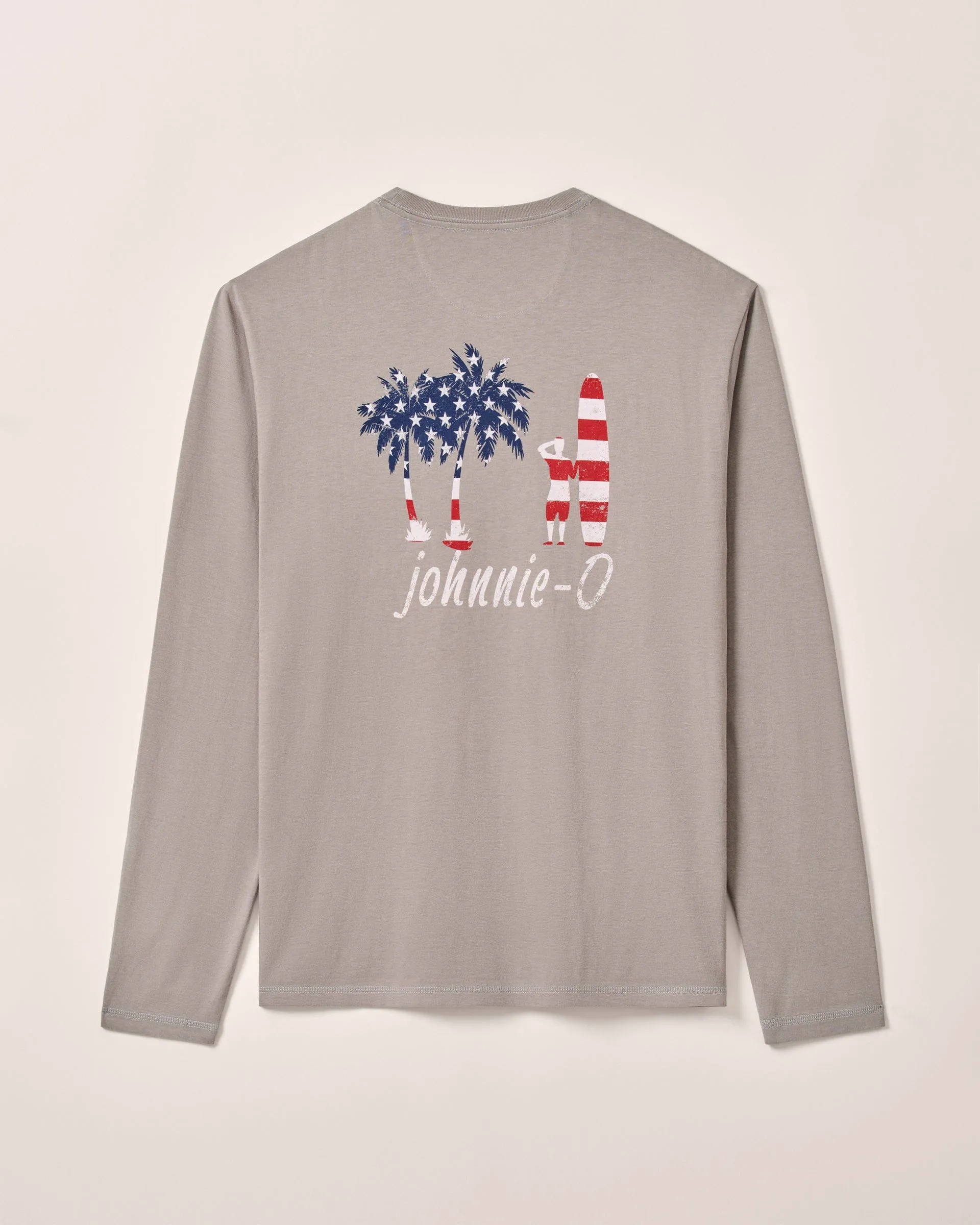 US Palm Long Sleeve Pocket T-Shirt sold by Johnnie-O product image thumbnail 5