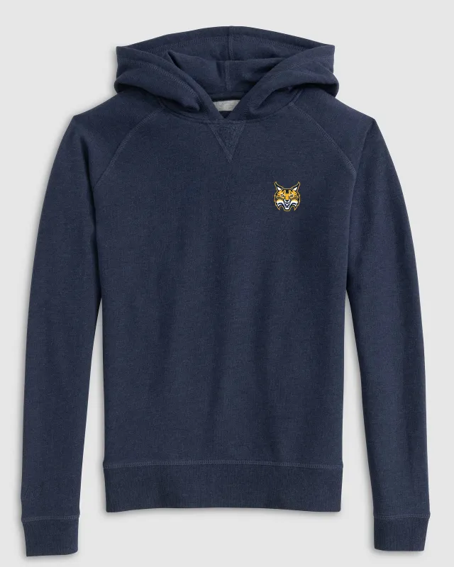 Quinnipiac Freeman Hoodie Jr. Sweatshirt - Wildcat Logo made by Johnnie-O