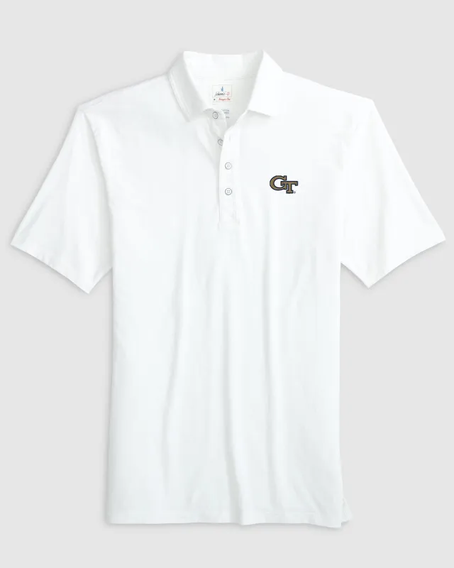 Georgia Tech Coastal Wash Original Polo made by Johnnie-O